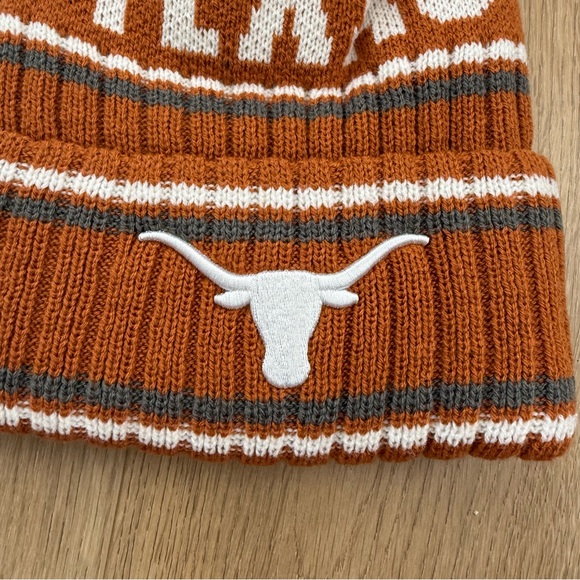 Texas Longhorns Knit Beanie Hat New - Picture 5 of 6